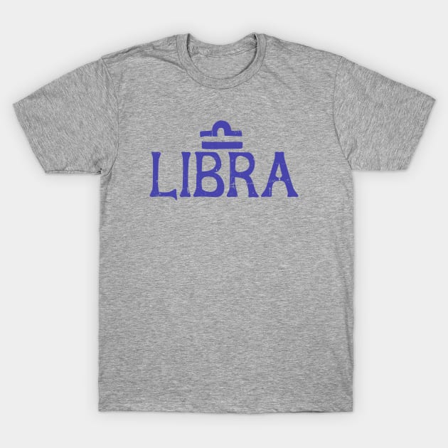 Libra Symbol T-Shirt by bubbsnugg